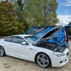 Mobile service remapping a BMW